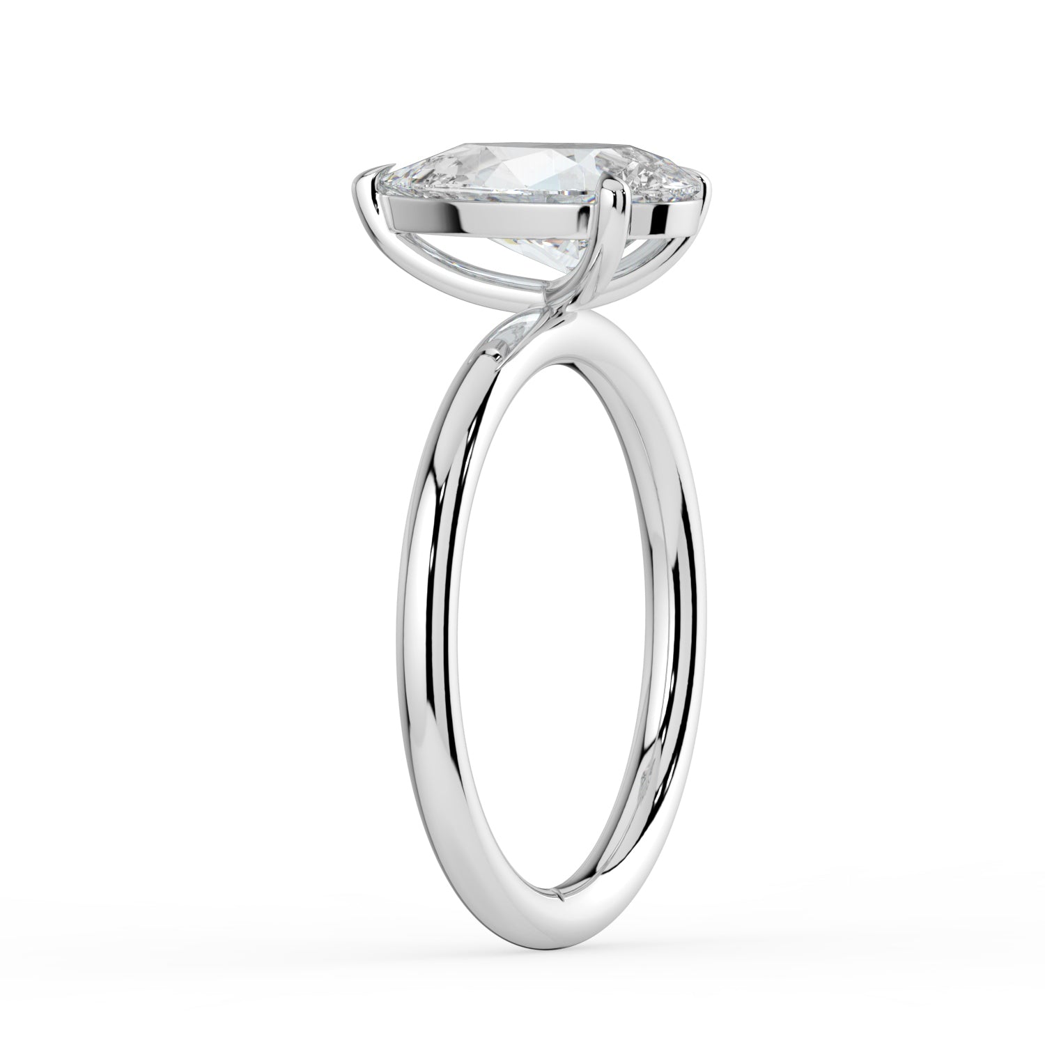 The Nova Ring - 2.00 ct. Pear Solitaire