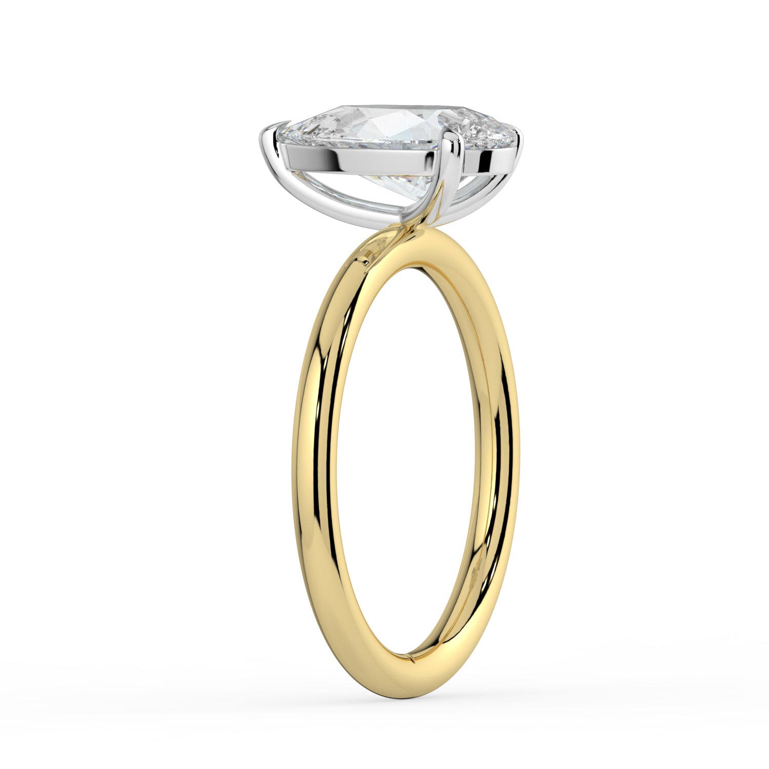 The Nova Ring - 2.00 ct. Pear Solitaire