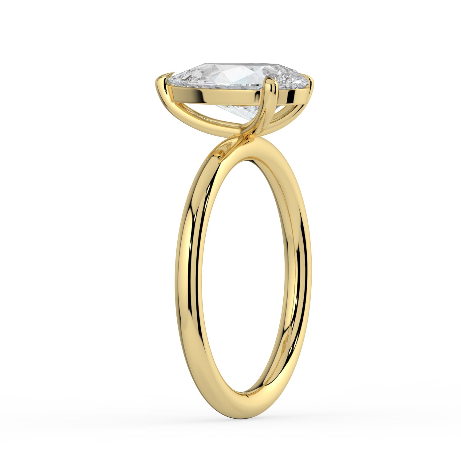 The Nova Ring - 2.00 ct. Pear Solitaire