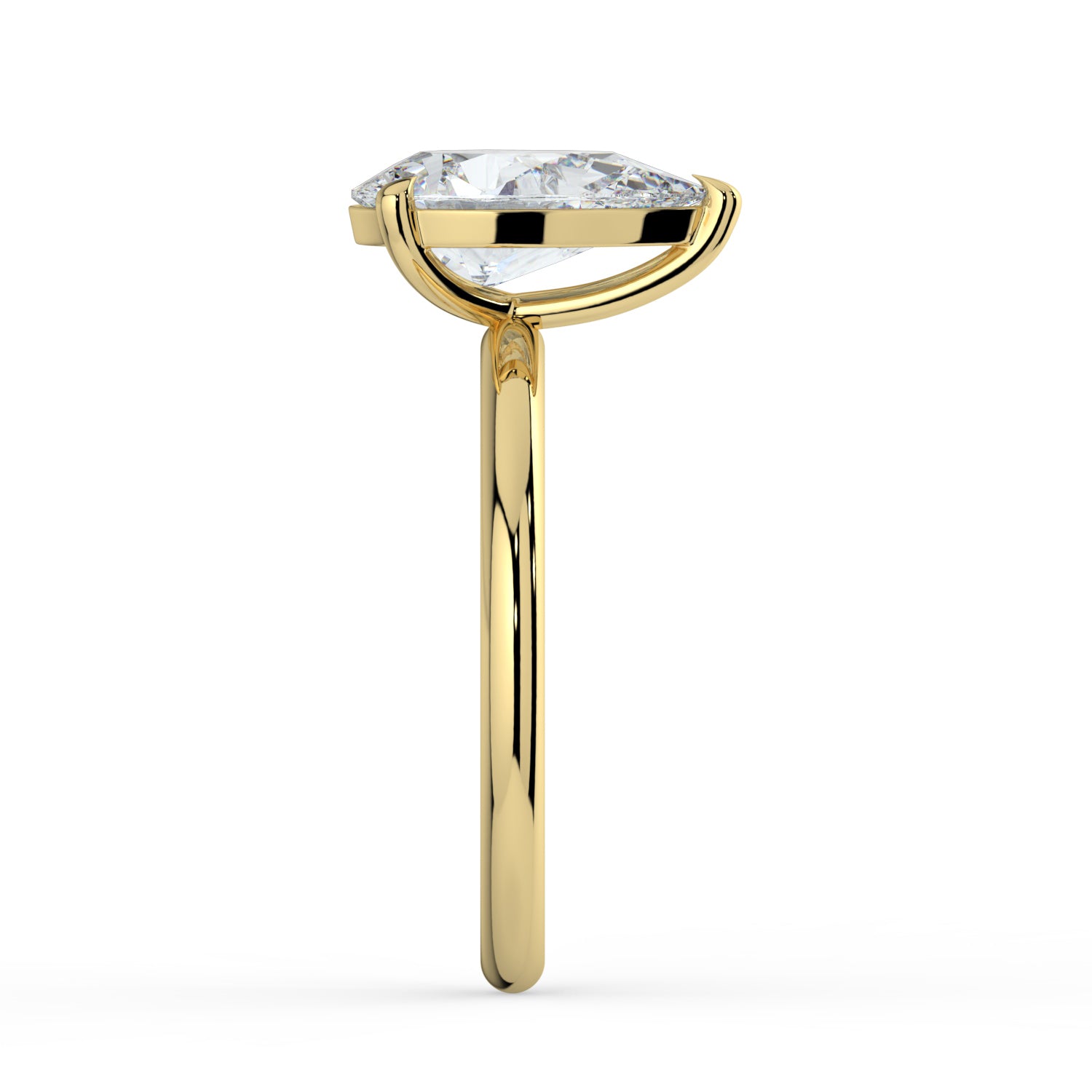 The Nova Ring - 2.00 ct. Pear Solitaire