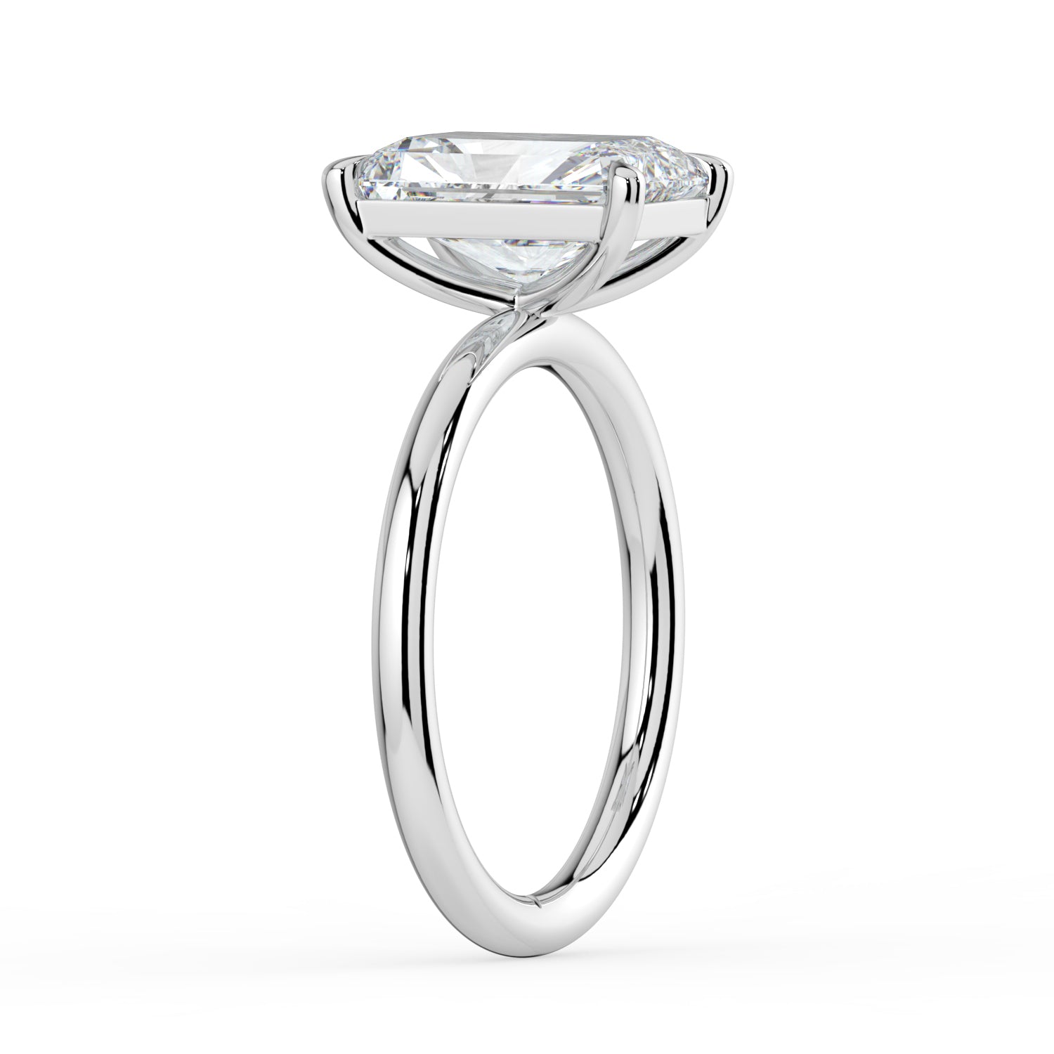 The Nova Ring - Radiant Solitaire