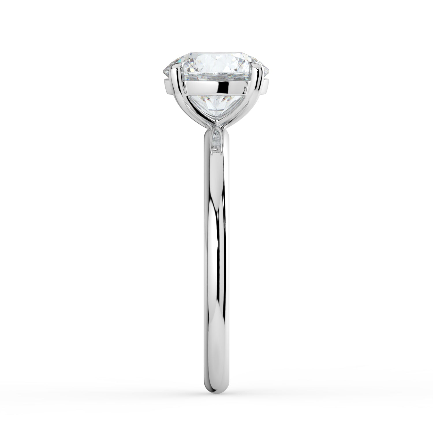 The Nova Ring - 2.00 ct. 4 Claw Round Solitaire