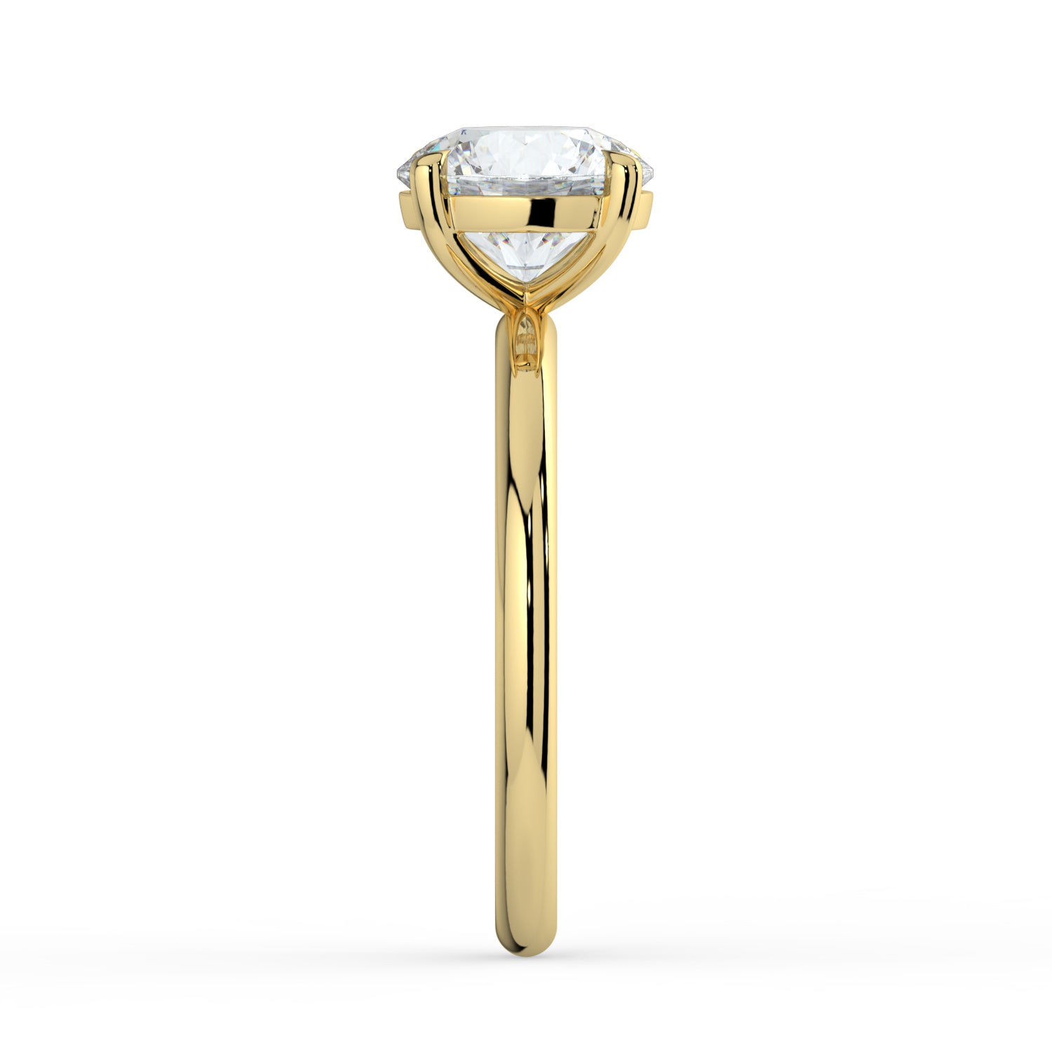 The Nova Ring - 2.00 ct. 4 Claw Round Solitaire