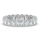 The Michelle Ring - Oval Eternity Band