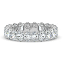 The Michelle Ring - Oval Eternity Band