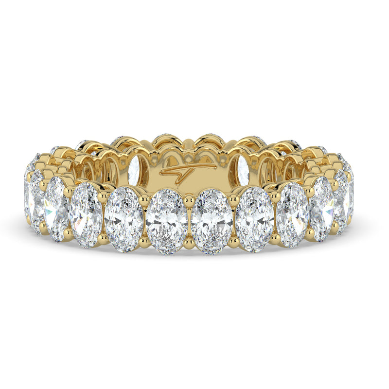 The Michelle Ring – Oval Eternity Band – The Jewel Concierge