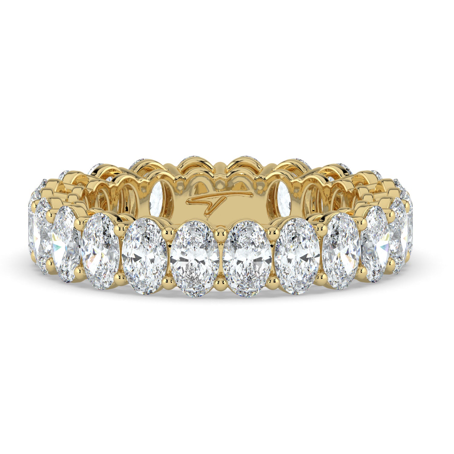 The Michelle Ring - Oval Eternity Band