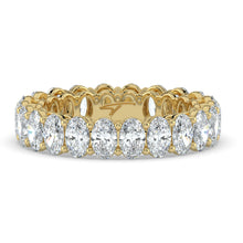 The Michelle Ring - Oval Eternity Band