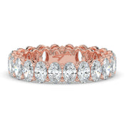 The Michelle Ring — Oval Lab-Grown Diamond Eternity Band | The Jewel Concierge