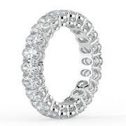 The Michelle Ring — Oval Lab-Grown Diamond Eternity Band | The Jewel Concierge