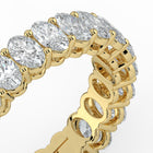 The Michelle Ring - Oval Eternity Band