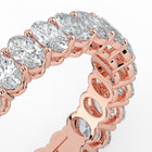 The Michelle Ring - Oval Eternity Band