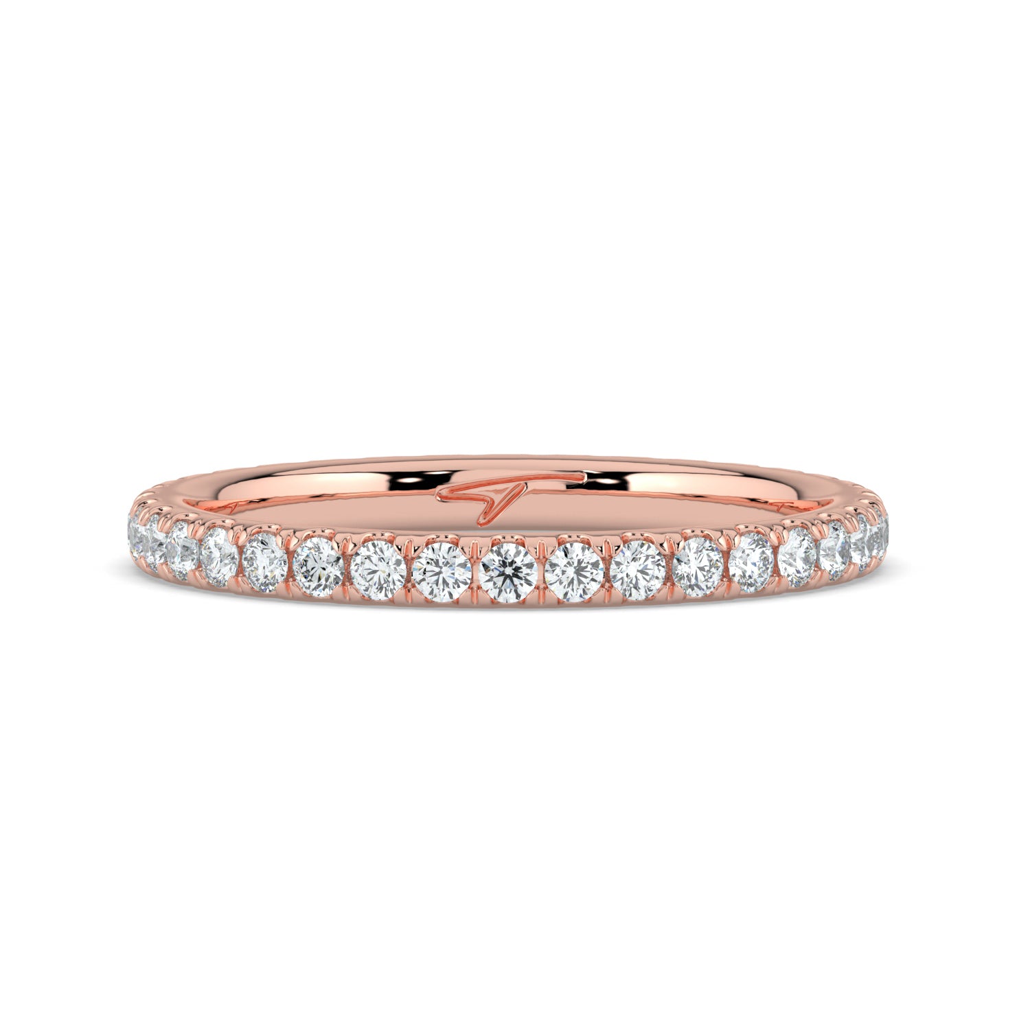 The Skylar Ring - Full Pavé Wedding Band