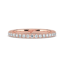 The Skylar Ring - Full Pavé Wedding Band