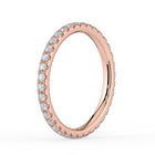 The Skylar Ring - Full Pavé Wedding Band