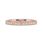 The Skylar Ring - 3/4 Pavé Wedding Band