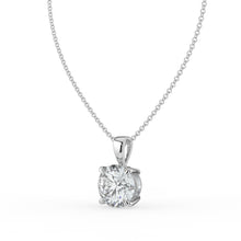 The Seraphine Necklace - Round Cut Pendant