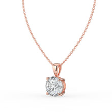 The Seraphine Necklace - Round Cut Pendant