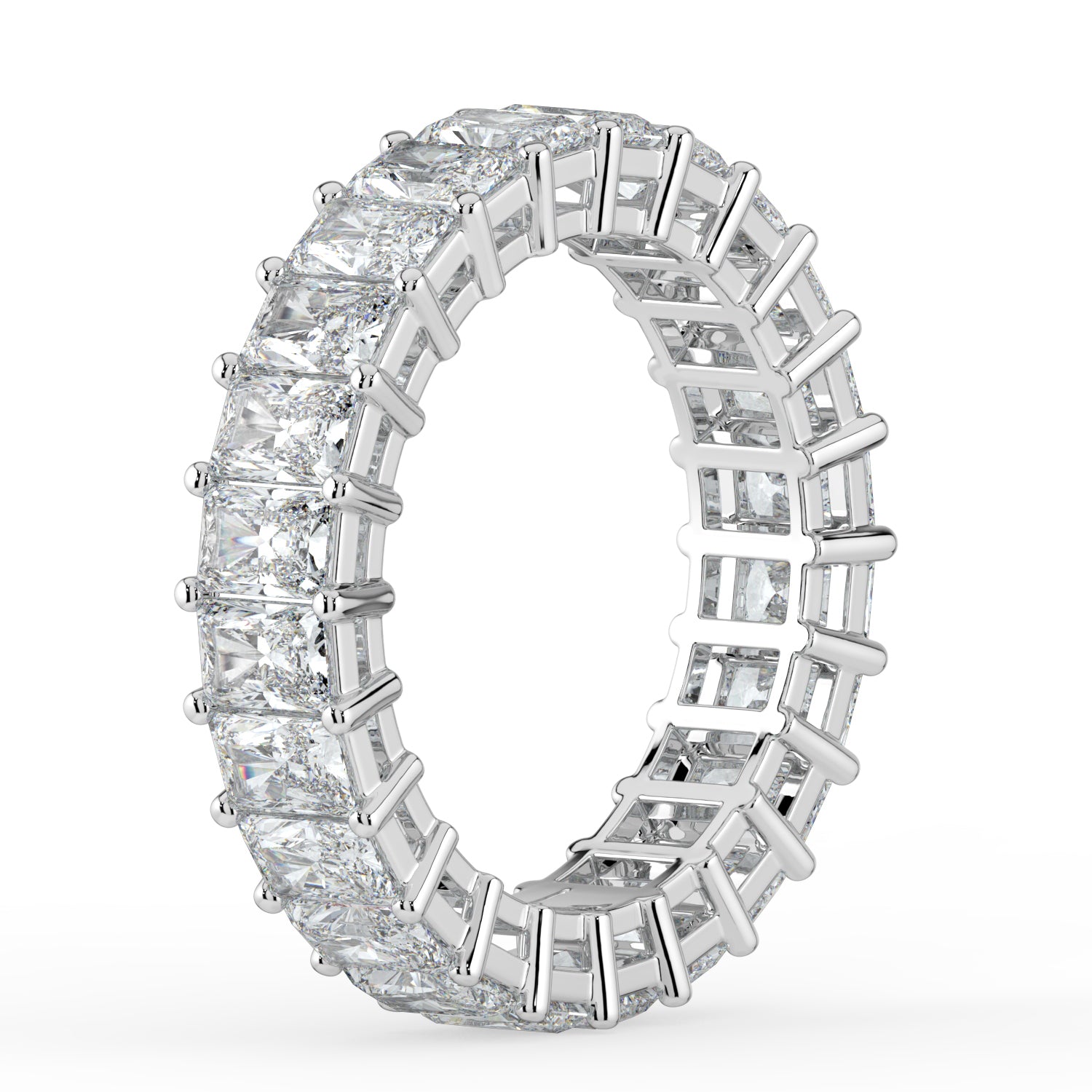 The Jade Ring - Radiant Eternity Band
