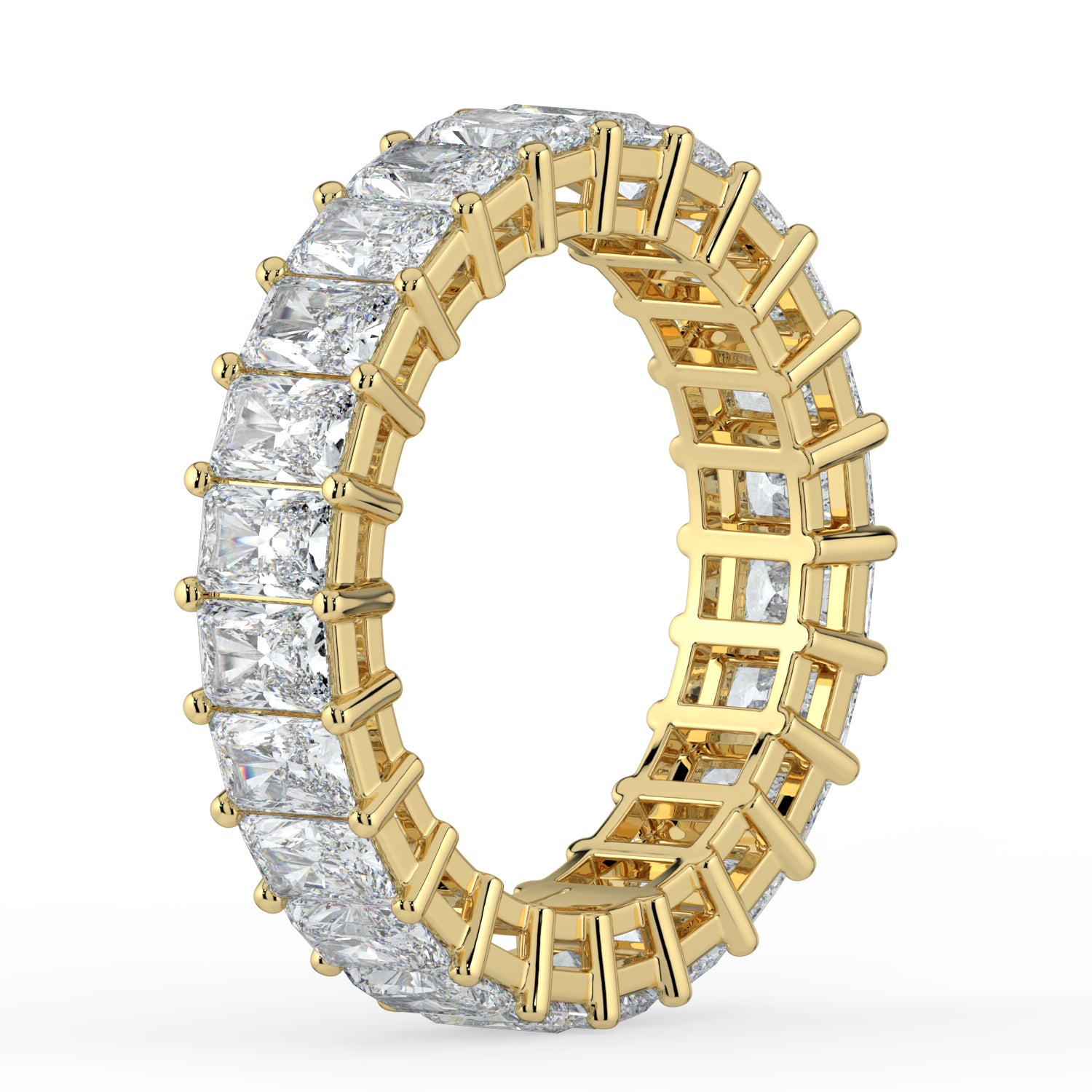 The Jade Ring - Radiant Eternity Band
