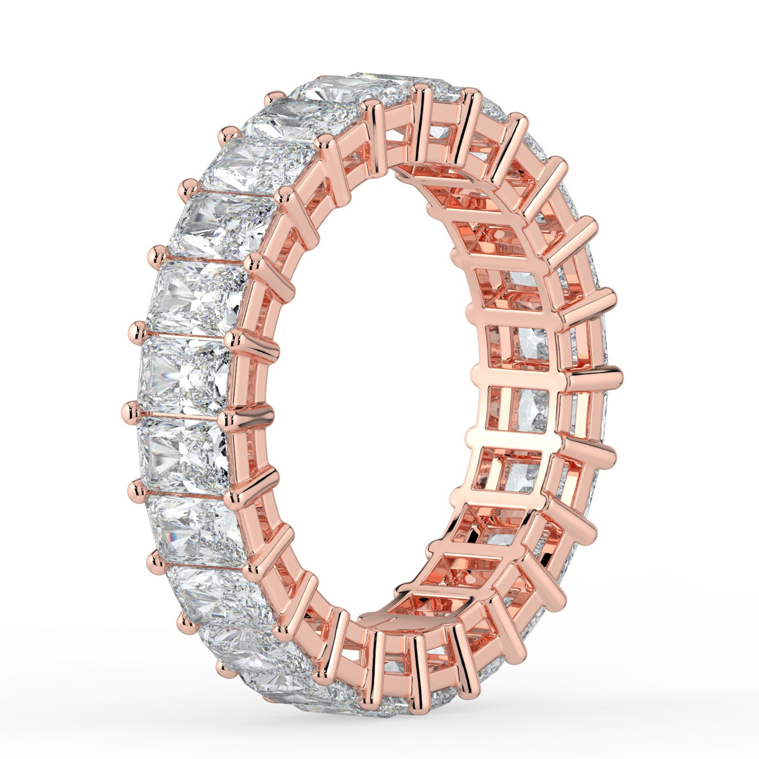 The Jade Ring - Radiant Eternity Band