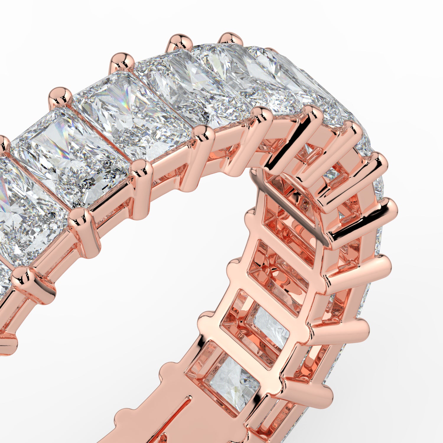 The Jade Ring - Radiant Eternity Band
