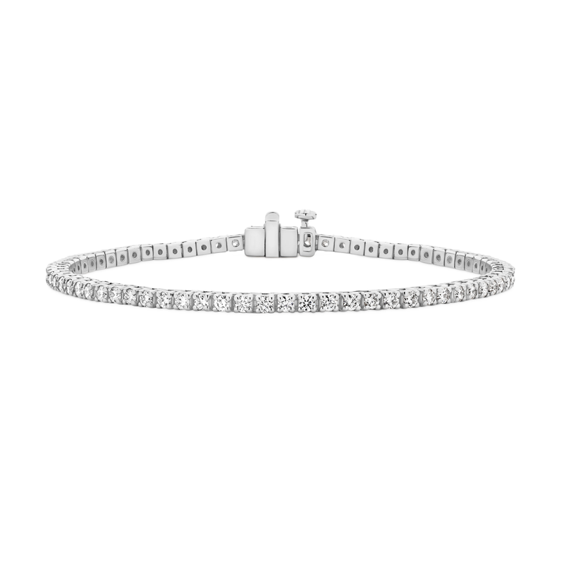 The Petite Tennis Bracelet — 2.00 CTW Lab-Grown Diamonds in White Gold | The Jewel Concierge