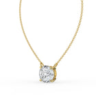 The Caelina Necklace - Round Cut Solitaire