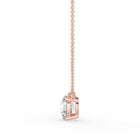 The Caelina Necklace - Round Cut Solitaire