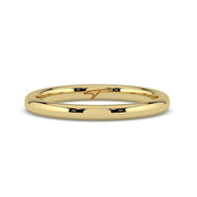 The Emily Ring — 2mm Classic Rounded Wedding Band | The Jewel Concierge