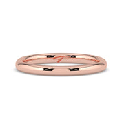 The Emily Ring — 2mm Classic Rounded Wedding Band | The Jewel Concierge
