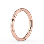 The Emily Ring — 2mm Classic Rounded Wedding Band | The Jewel Concierge