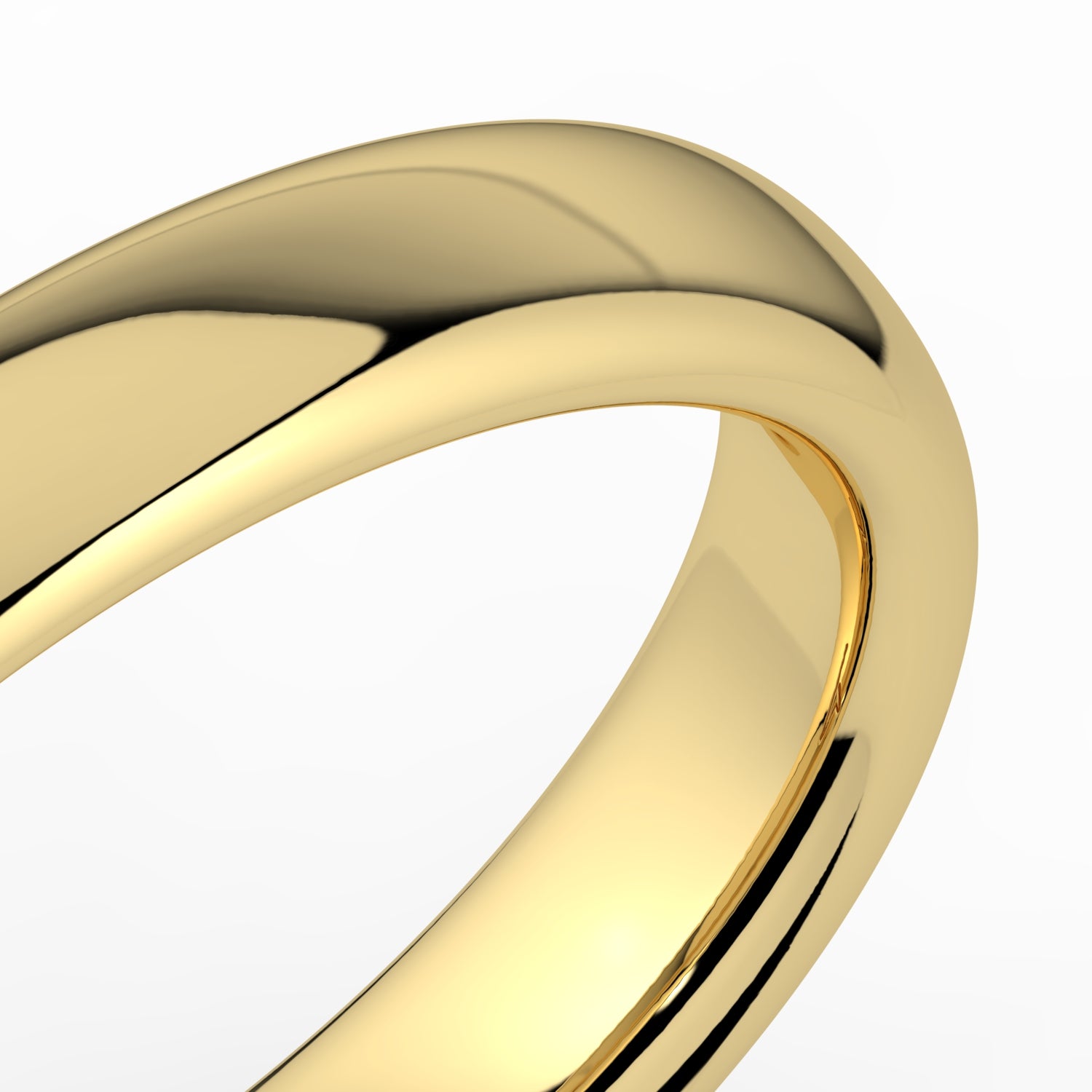 The Emily Ring - 3mm Classic Rounded Wedding Band