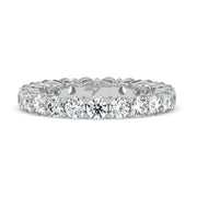 The Emma Ring — Round Lab-Grown Diamond Eternity Band | The Jewel Concierge