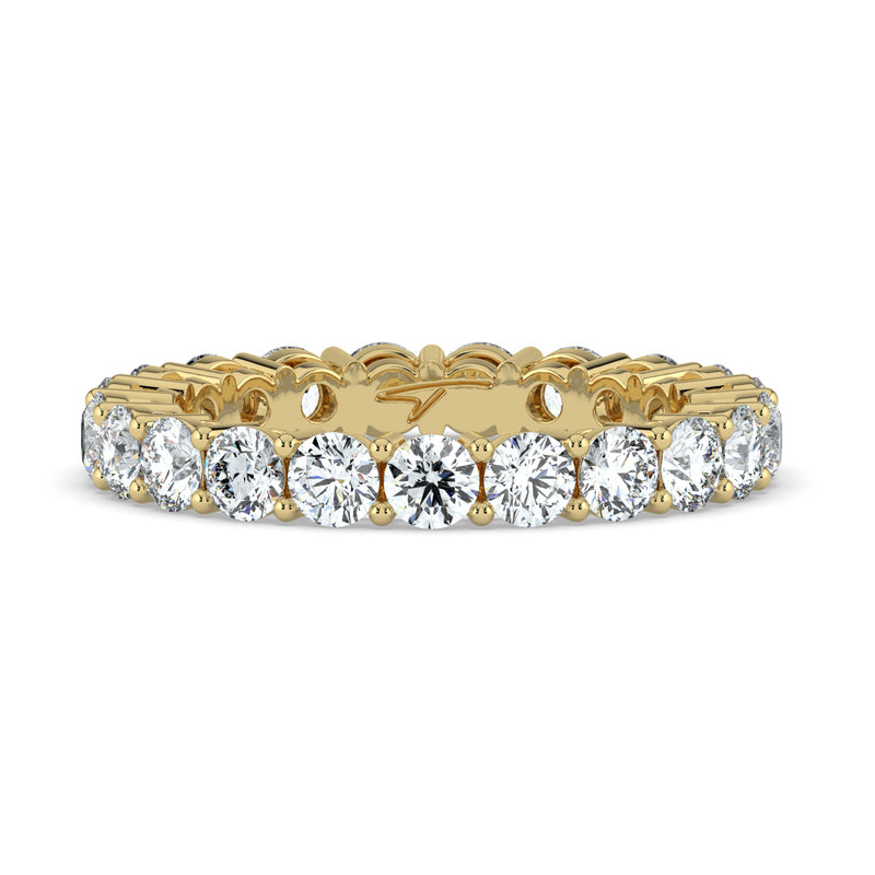 The Emma Ring – Round Eternity Band – The Jewel Concierge