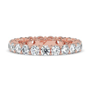 The Emma Ring — Round Lab-Grown Diamond Eternity Band | The Jewel Concierge