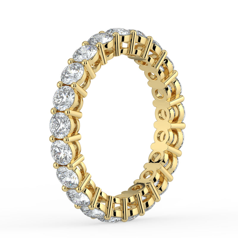 The Emma Ring – Round Eternity Band – The Jewel Concierge