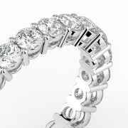 The Emma Ring — Round Lab-Grown Diamond Eternity Band | The Jewel Concierge