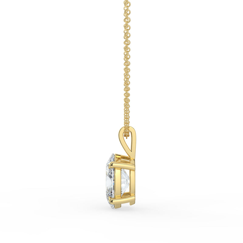 The Seraphine Pendant – Oval Cut Solitaire – The Jewel Concierge