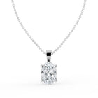 The Seraphine Pendant - Oval Cut Solitaire