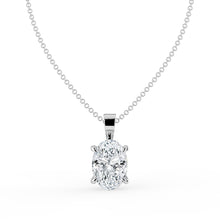 The Seraphine Pendant - Oval Cut Solitaire