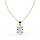 The Seraphine Pendant - Oval Cut Solitaire