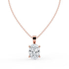 The Seraphine Pendant - Oval Cut Solitaire