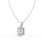 The Seraphine Pendant - Oval Cut Solitaire