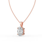 The Seraphine Pendant - Oval Cut Solitaire