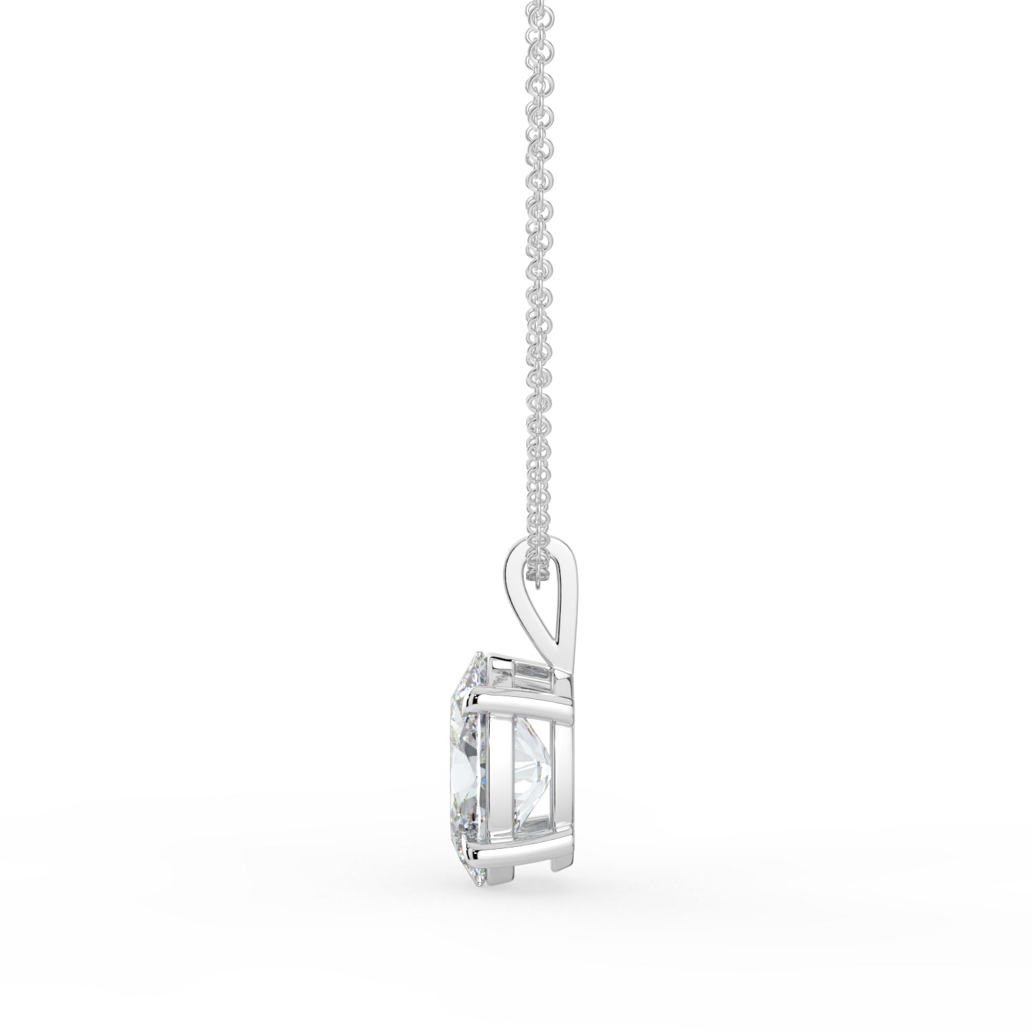 The Seraphine Pendant - Oval Cut Solitaire