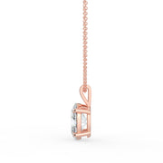 The Seraphine Necklace — Oval Cut Lab-Grown Diamond Pendant | The Jewel Concierge