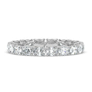 The Brooke Ring — East-West Oval Lab-Grown Diamond Eternity Band | The Jewel Concierge