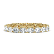 The Brooke Ring — East-West Oval Lab-Grown Diamond Eternity Band | The Jewel Concierge