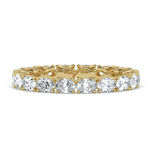 The Brooke Ring - East-West Oval Eternity Band